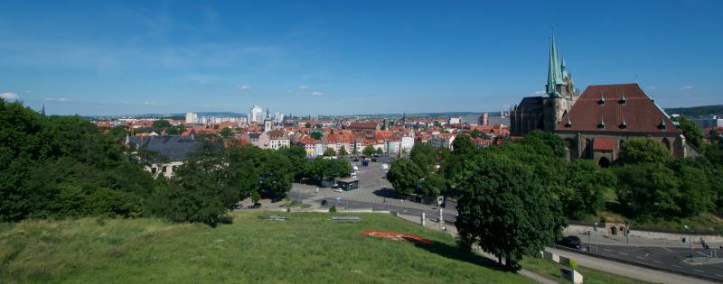 View of Erfurt, Germany